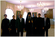 Президент республики Саха (Якутия) В.А. Штыров посетил Хабаровскую духовную семинарию
